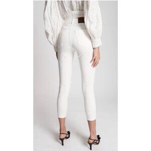 One Teaspoon Style 20030 White Distressed High Waist Freebird Size 26 NEW $165